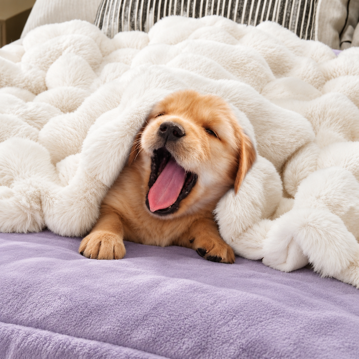 Cuddle – Premium Kunstfell-Decke
