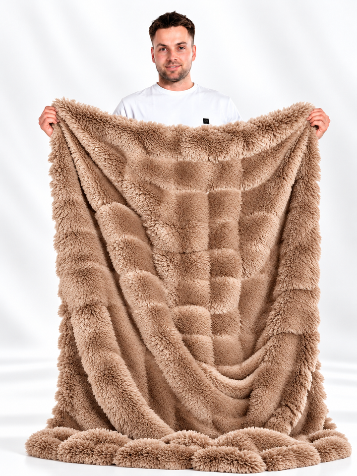 Cuddle – Premium Kunstfell-Decke
